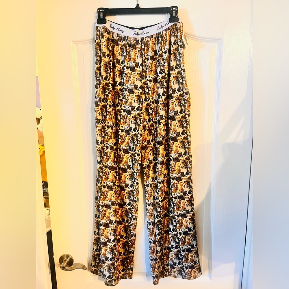 NWT Salty Honey dog print pj pants